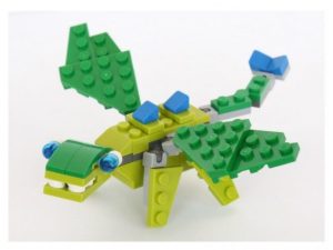 How to Build a Green Lego Dragon Instructions