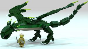 How to Build a Lego Dragon Instructions