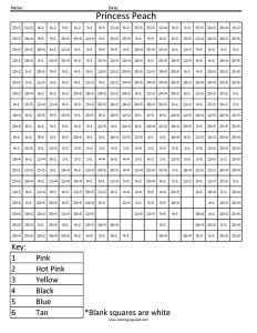 Basic Division Color by Number