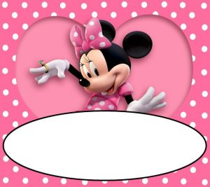 Cheap Minnie Mouse Birthday Invitations