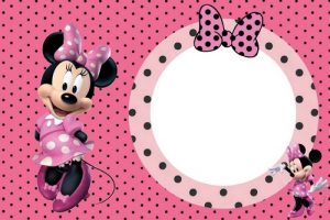 Custom Minnie Mouse Birthday Invitations