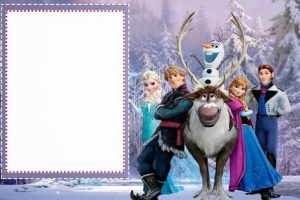 Frozen Birthday Invitations Printable