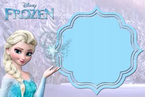 Frozen Invitation Template