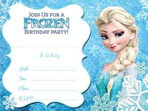 Frozen Invitations