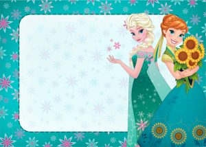 Frozen Themed Party Invitations