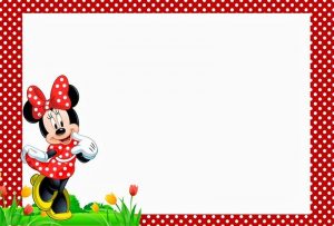 Minnie Mouse Birthday Invitation Templates Free