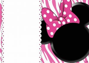 Minnie Mouse Birthday Party Invitations