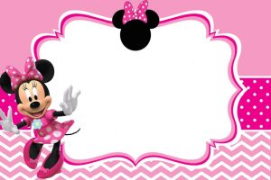 Minnie Mouse Custom Birthday Invitations