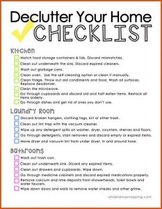 Best House Cleaning Checklist