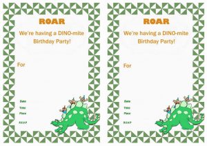 Dinosaur Train Invitations Birthday Free