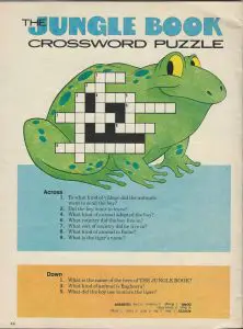Disney Channel Crossword Puzzles with Answers