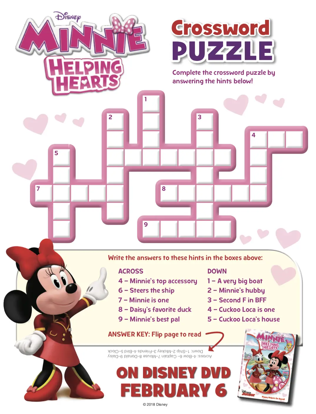 11 Fun Disney Crossword Puzzles - Kitty Baby Love