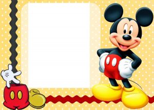 Disney Mickey Mouse Birthday Invitations