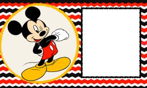 Free Printable Mickey Mouse 1st Birthday Invitations