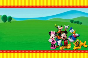 Mickey Mouse First Birthday Invitations