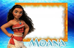 Moana Birthday Invitation Template