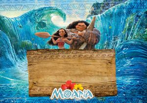 Moana Birthday Invitations Free