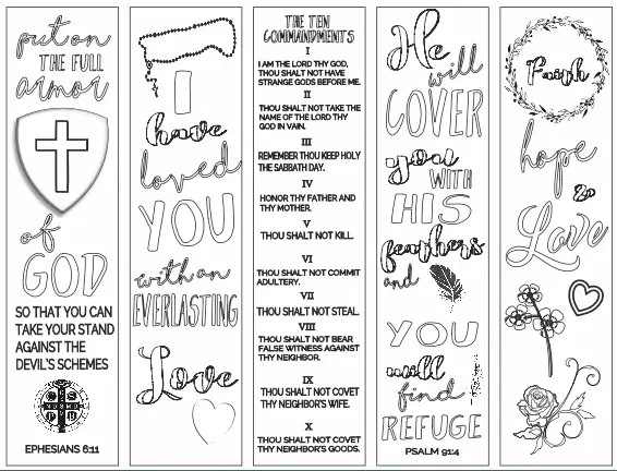 65 fun blank bookmarks to color for you kitty baby love