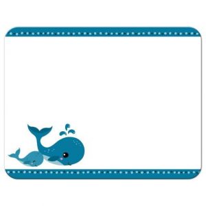 Gender Neutral Whale Nautical Baby Shower Invitations