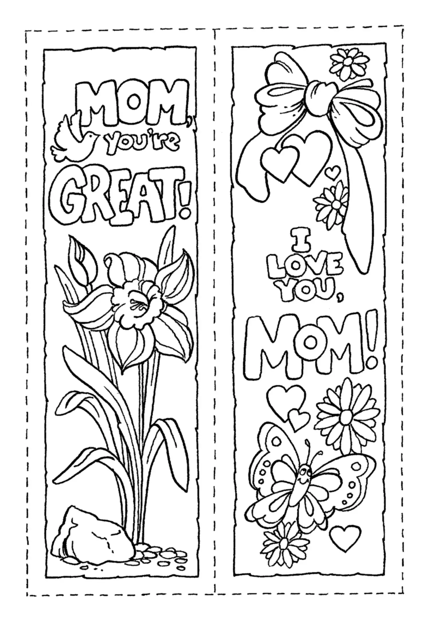 Free Printable Bookmarks For Mother S Day