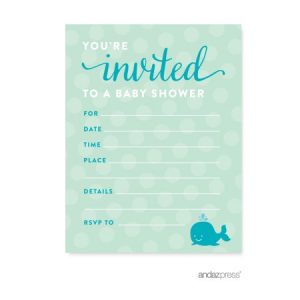 Nautical Baby Shower Invitations Templates