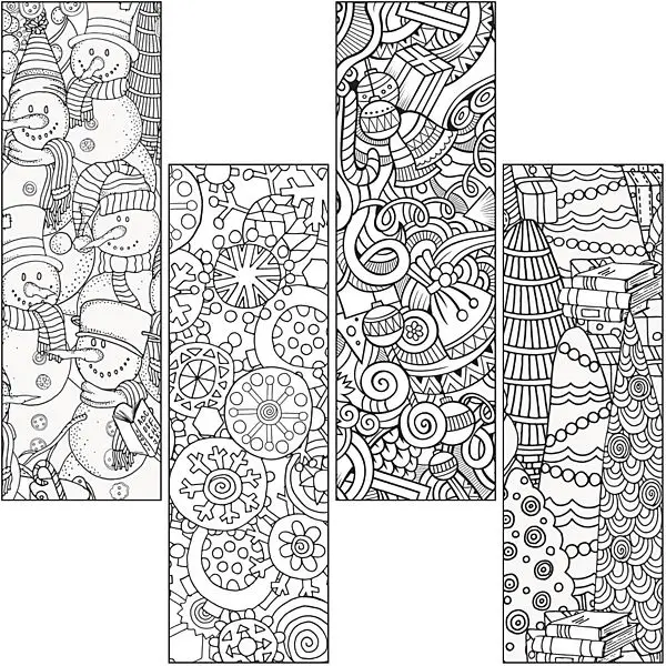65 Fun Blank Bookmarks To Color For You Kitty Baby Love