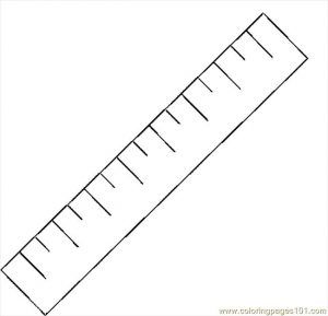 Blank Ruler Template Printable