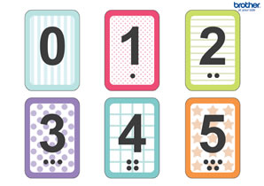 Flash Card Numbers