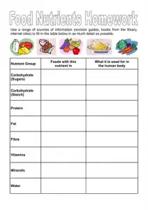 18 informative food label worksheets kitty baby love