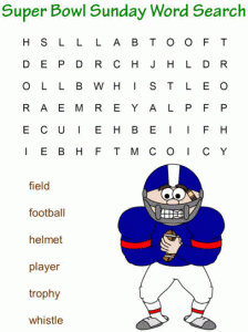 Football Season Word Search