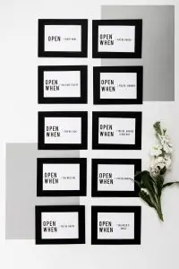Open When You Miss Me Letter Printable