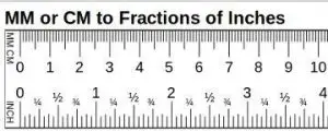 Printable 12 Inch Paper Ruler with Fractions