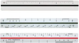 Printable Architectural Scale Ruler