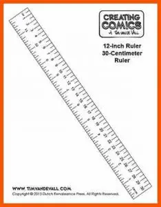 Printable Cm Ruler