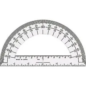 Printable Protractor and Ruler