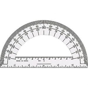 Printable Protractor and Ruler