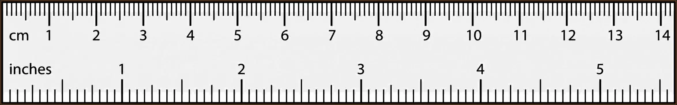 free printable ruler