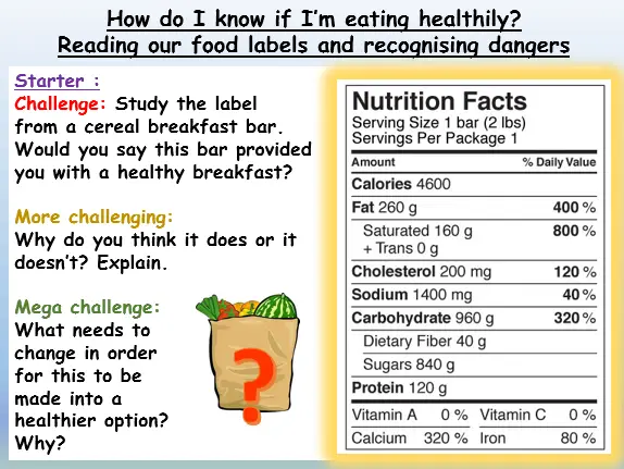 reading-food-label-worksheet