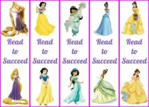 Disney Princess Bookmarks Printable