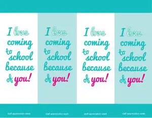 Free Printable Back to School Bookmarks
