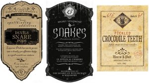 Free Printable Halloween Jar Labels