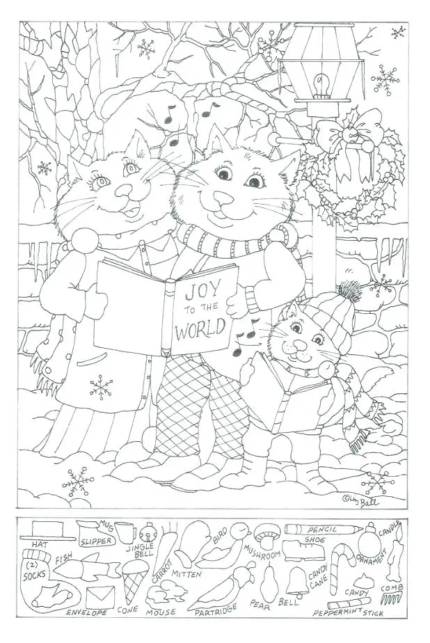 Free Printable Hidden Pictures For Preschoolers