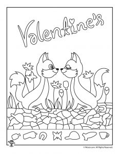 Free Printable Valentine Hidden Pictures Puzzles
