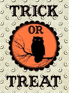 Halloween Treat Bag Labels