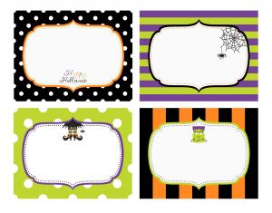 48 Spooky Halloween Labels for You - Kitty Baby Love