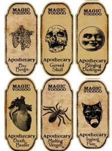 Printable Halloween Labels