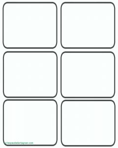 Template for Playing Cards Free Printable