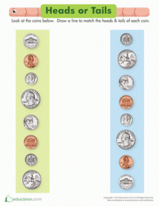 Coin Matching Worksheet