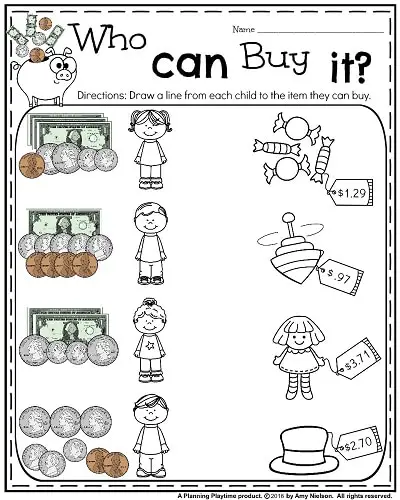 66 fun money worksheets to print kittybabylovecom