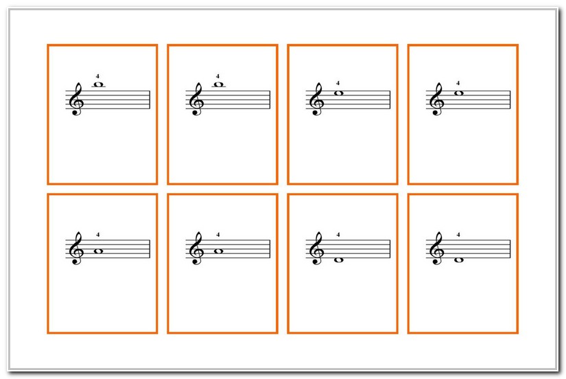 28 Piano Flash Cards To Print Kitty Baby Love